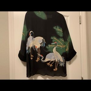 Exquisite 100% silk ensemble